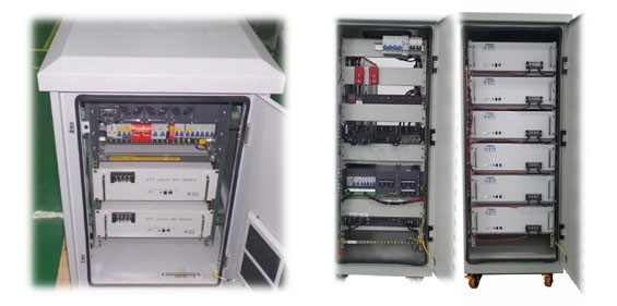 宏基站用机柜一体式后备电源系统